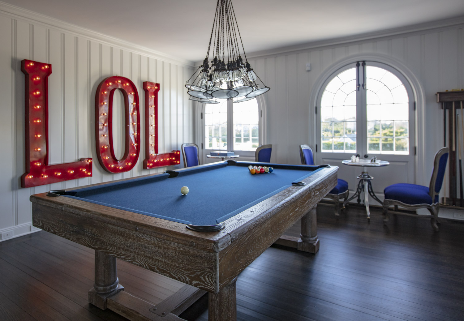 Photo of construction by Ronald Webb Builder.